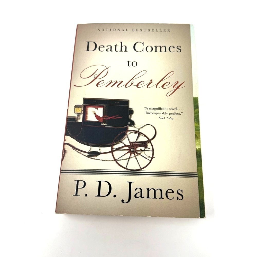 Death Comesβ to Pemberley by P.D. James Paperback Novel Book